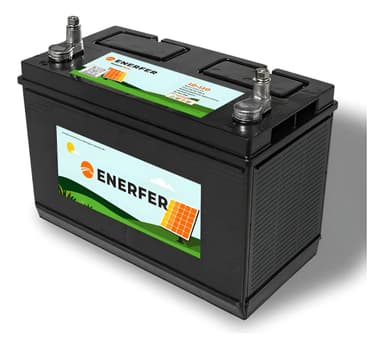 Batería Solar 12x110 Enerfer - Estacionaria - Ciclo Profundo
