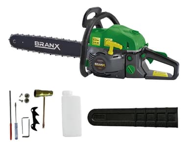 Motosierra A Nafta Espada 51cm Branx 58cc 3,22hp Bxms5820 Color Verde