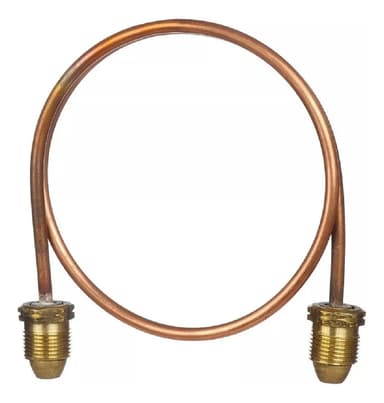 Flexible Cobre Regulador Para Gas Envasado 45 Kg Garrafa