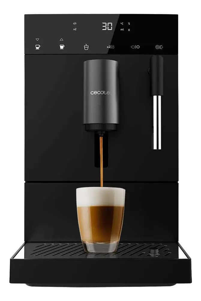 Cafetera Superautomatica Cecotec Cremmaet Compact Steam Negro