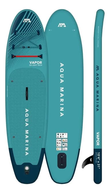 Tabla Stand Up Paddle Inflable Aqua Marina Vapor Color Celeste