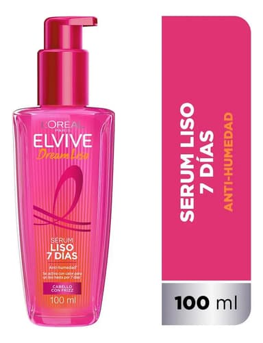 Serum Liso 7 Días Elvive Antifrizz De 100ml L'oréal Paris