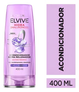 Acondicionador Hidratación Hialurónico Elvive L'oréal 400ml
