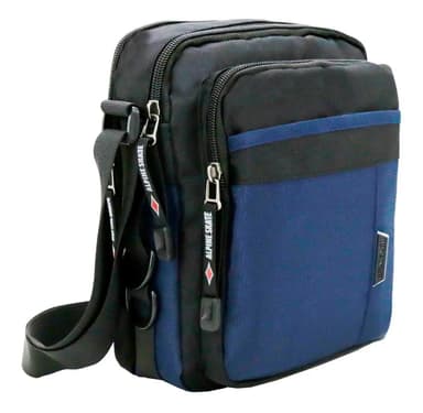 Morral Alpine Skate Tipo Bandolera Unisex Antirobo Ajustable Color Azul 15685