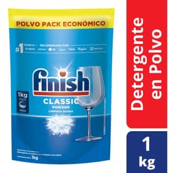 Detergente Finish Automático Classic 1 Kg Recarga