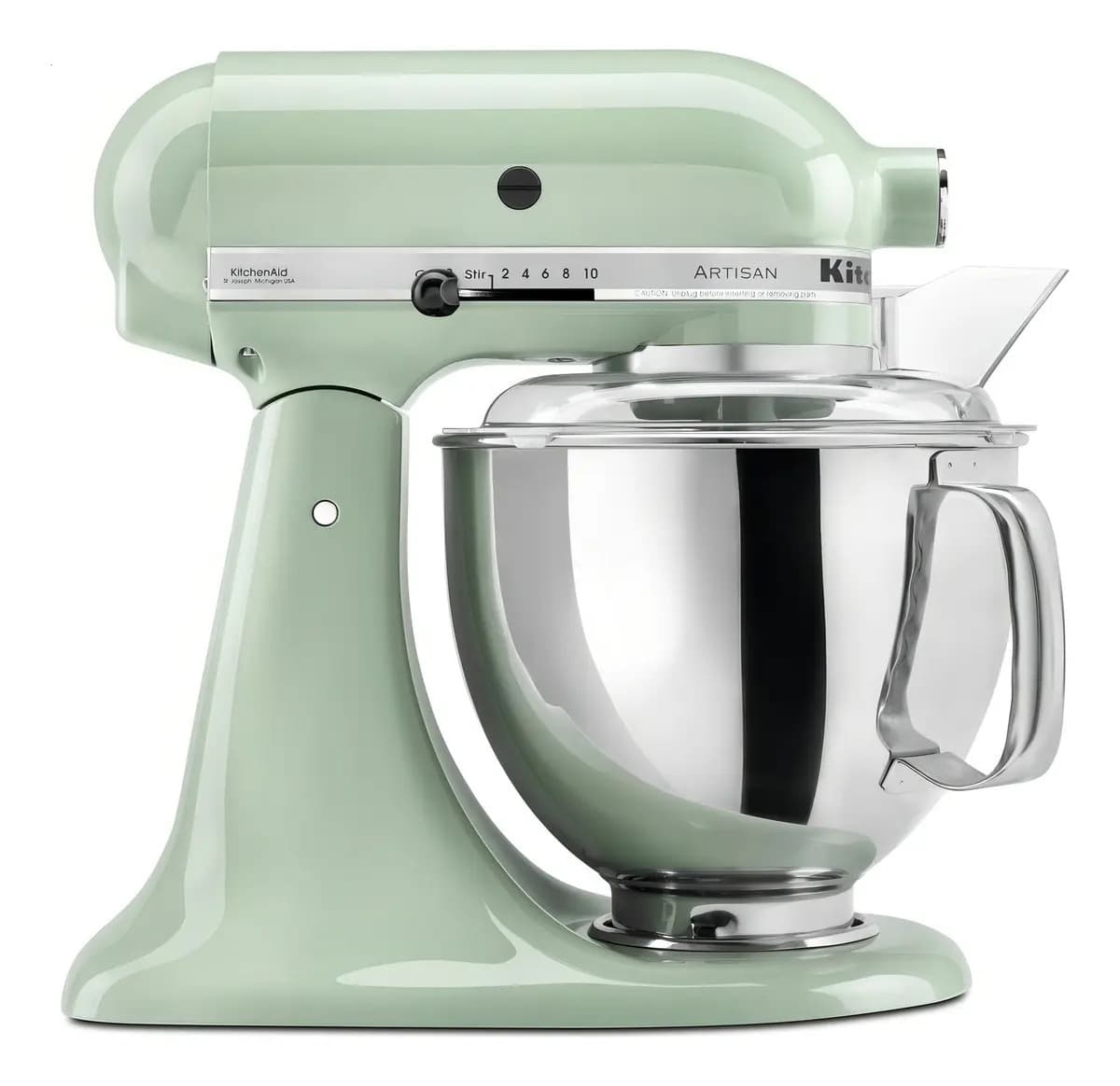 Batidora Kitchenaid 4,8 Lts Pistacho Color Pistachio Frecuencia 50 Hz x 60 Hz