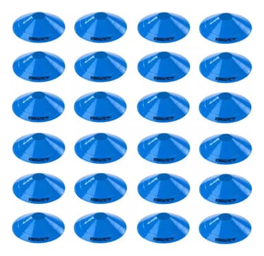 Conos Tortuga Energy Fit Para Fútbol - Pack de 24 Unidades Azules