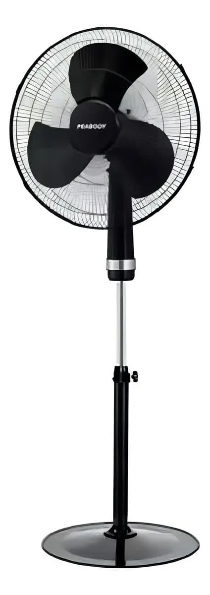 Ventilador De Pie Peabody Pe-vp1860n - 18 , 60w, 3 Paletas Estructura Negro Diámetro 18 " Material de las aspas Plástico