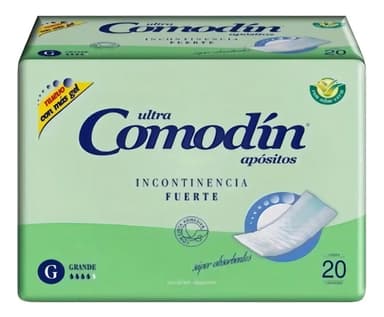 Apositos Comodin Adulto Incontinencia Fuerte Talle G X 20uds