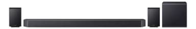 Barra De Sonido Con Subwoofer Y Altavoces Samsung Hwq990fzb