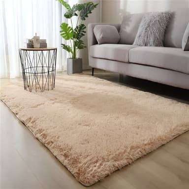 Alfombras Nórdicas 2x2,4 Mts Colores Pelo Largo Ancho 2 M Color Taupe Diseño De La Tela Liso Largo 2.4 M