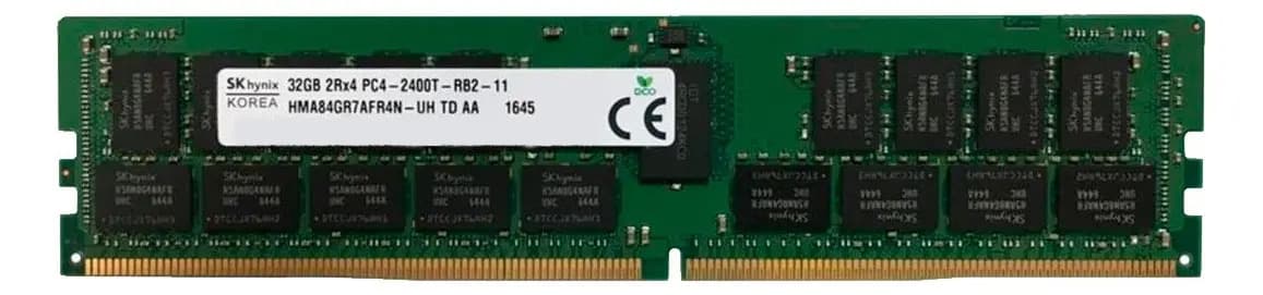 Memoria RAM DDR4 SDRAM 32GB SK hynix 2.4GHz ECC para Servidor HP DL380 Gen10