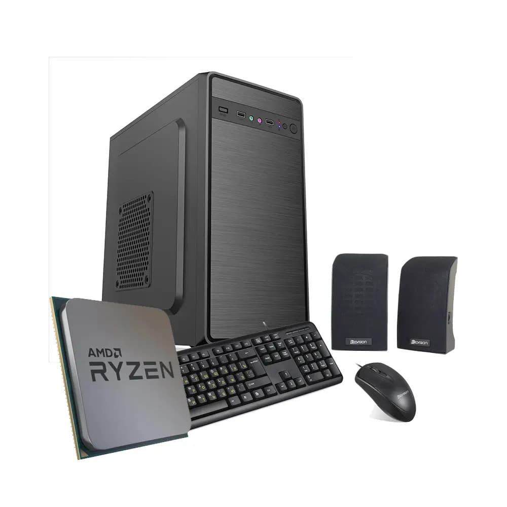 Pc Ecovision Amd Ryzen 7 5700g + 8gb + 240gb