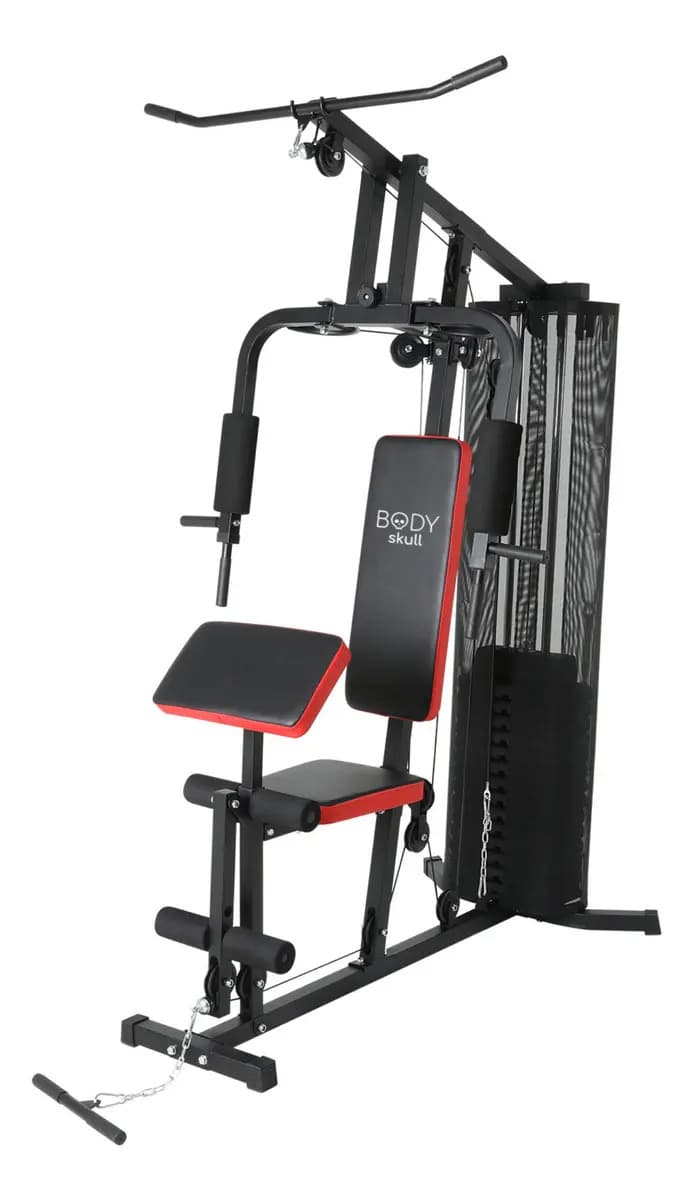 Multigimnasio Body Skull con Carga de 70 kg y Peso Máximo de Usuario de 150 kg