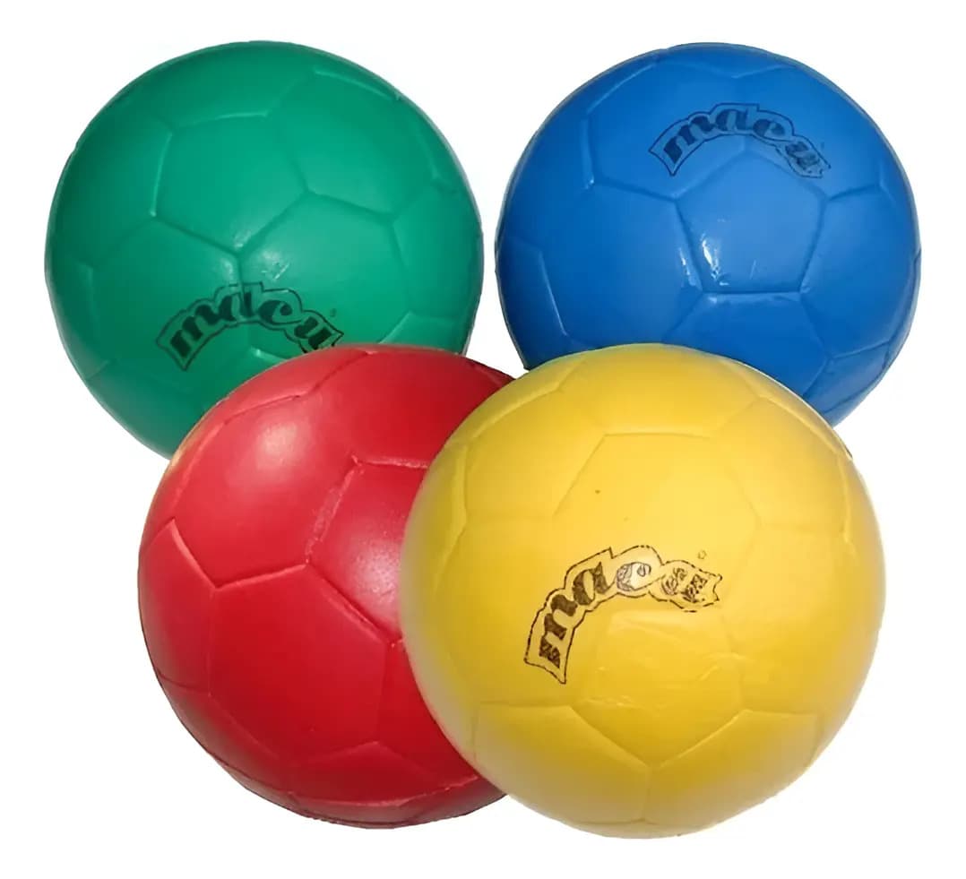 Pelota Macu Goma Espuma 18 Cm - Children's Color Verde