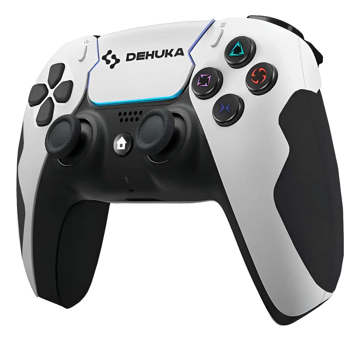 Joystick Play Inalámbrico Gamer Compatible con PS4 Bluetooth y PS3 por Cable + Control USB PC Dehuka