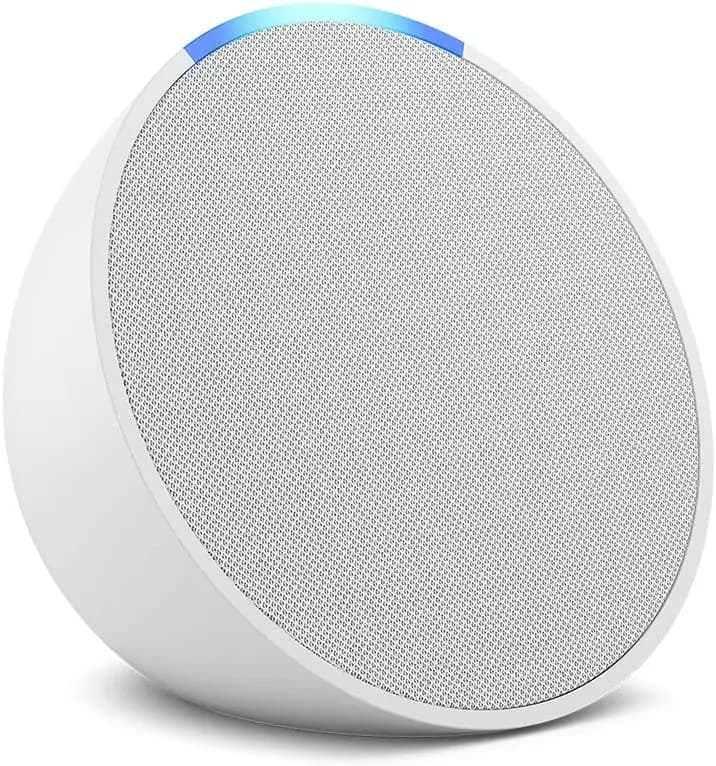 Amazon Echo Pop C2H4R9 con Asistente Virtual Alexa Glacier White