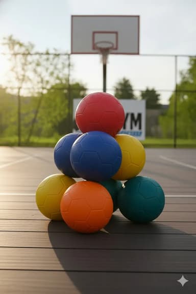 Pelota De Fútbol 18 Cm Goma Espuma Macu Color