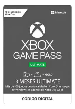 Microsoft Xbox Game Pass Ultimate Ultimate por 3 meses Digital