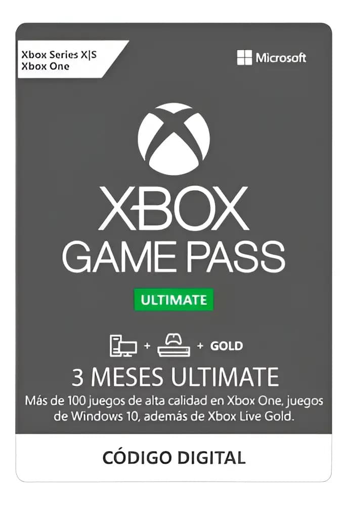 Microsoft Xbox Game Pass Ultimate Ultimate por 3 meses Digital