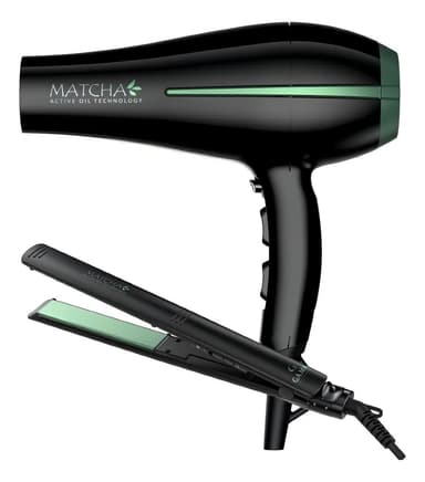 Secador De Pelo Elegance + Planchita Bora Ga.ma Matcha Pack