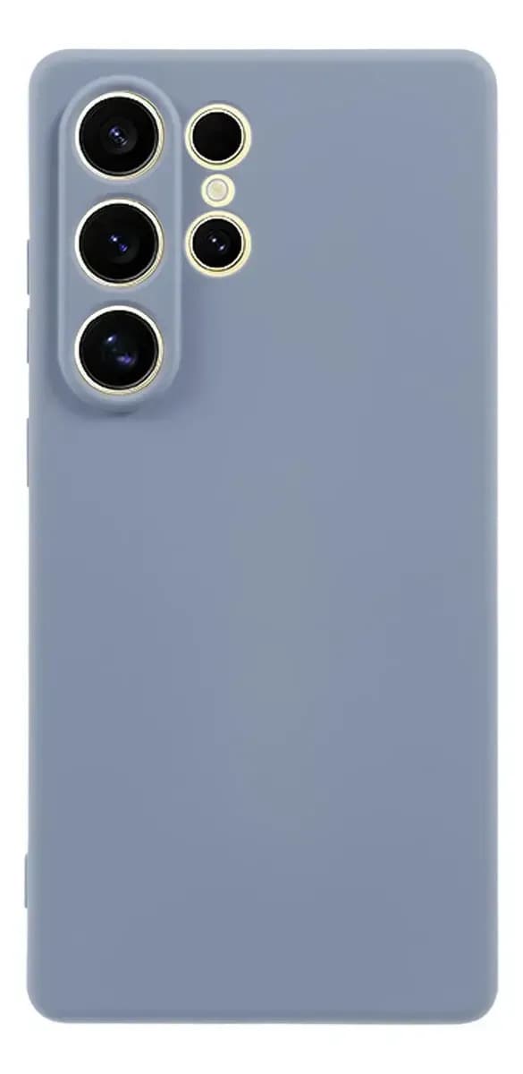 Funda Para Samsung S26 Ultra Celeste Protector Silicona Suave Con Felpa Gamuza Interior Microfibra Sin Rayones Proteccion Completa De Lente De Camara - Celeste