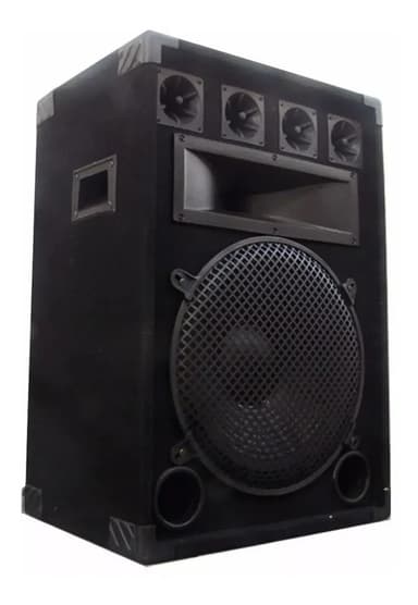 Bafle Ciclos P150 15´´ 500W Potencia 8 0hms 4 Tweeter Negra