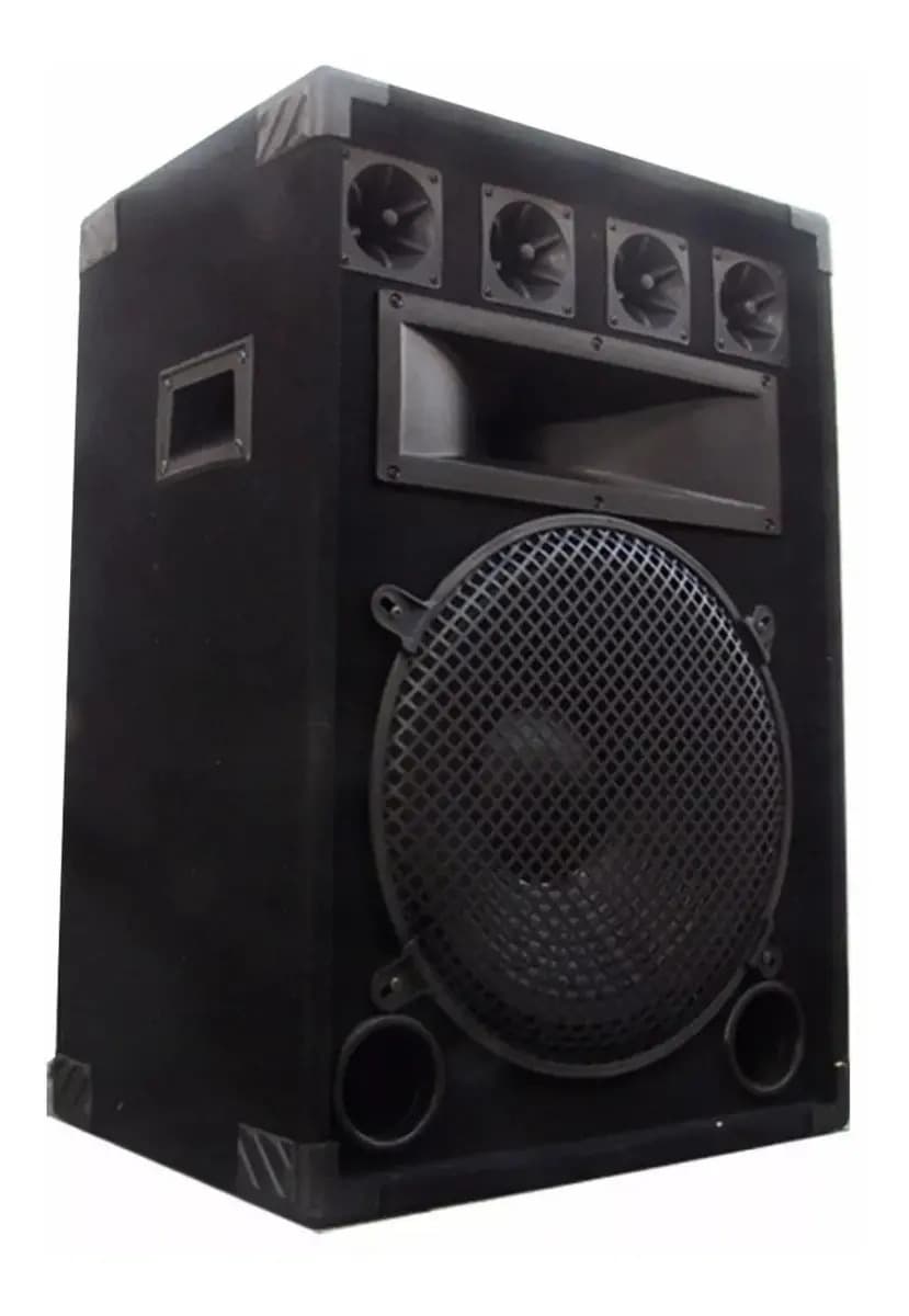 Bafle Ciclos P150 15´´ 500W Potencia 8 0hms 4 Tweeter Negra