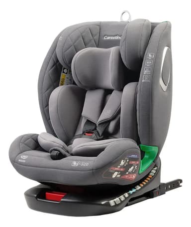 Butaca Carestino Hamburgo I-size 40-150cm Isofix Gris Lobo
