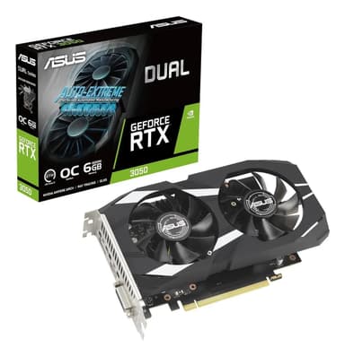 Tarjeta Gráfica Dual Nvidia Geforce Asus Rtx 3050 6gb Oc Pcie 4.0