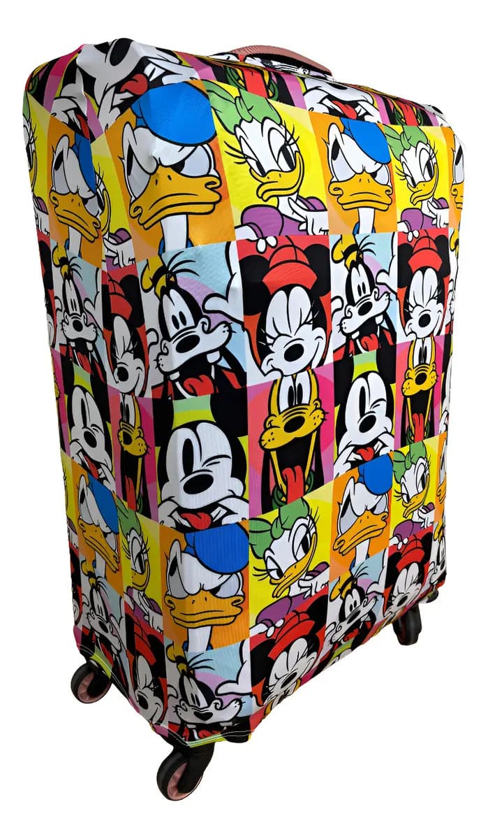 Fundas Cubre Valijas Diseños Surtidos Los Tamaños Color Personajes Disney Carry On