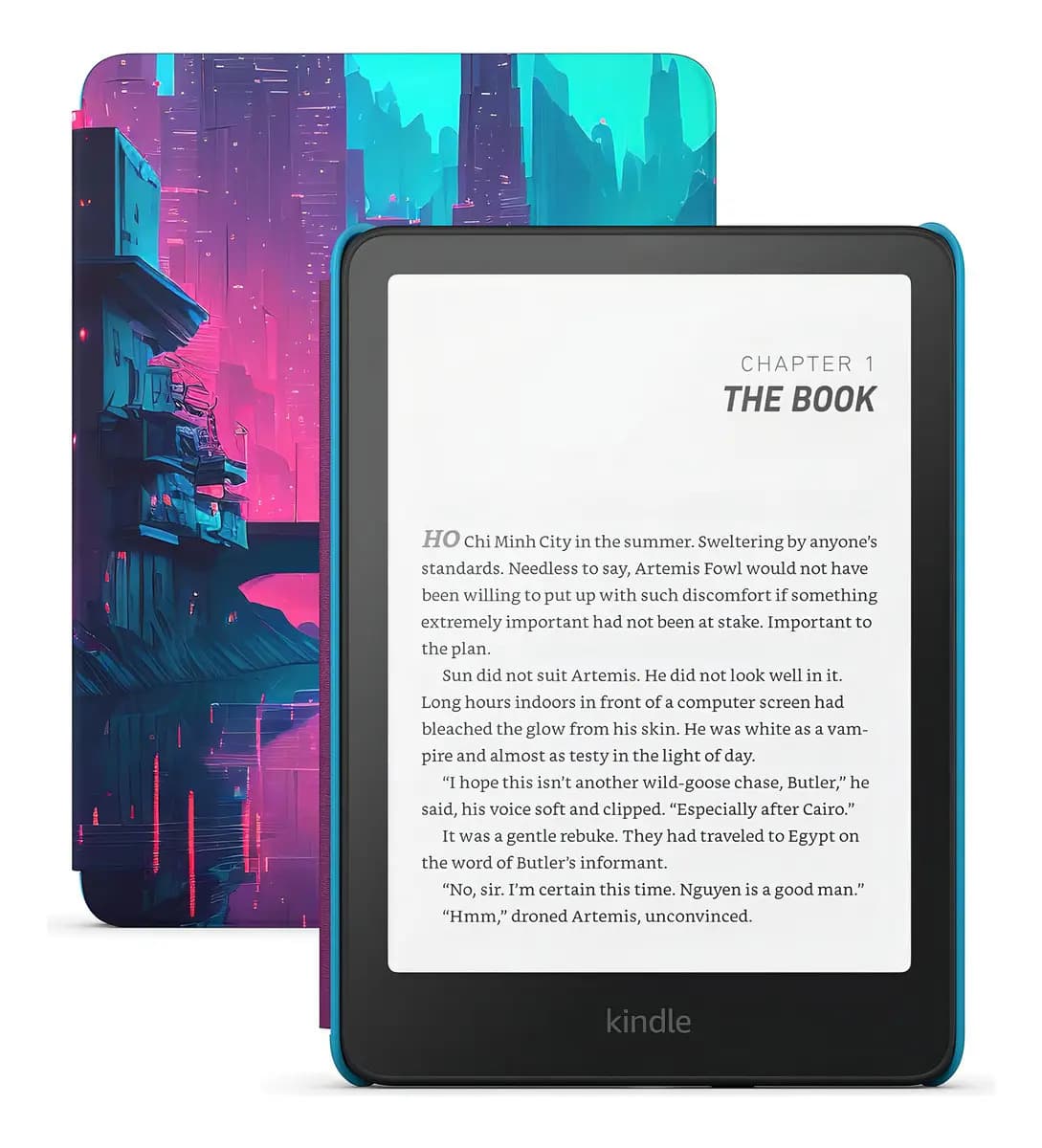 Amazon Kindle Paperwhite 12va Gen 16gb Pantalla De 7" E-reader Con Funda Cibercity