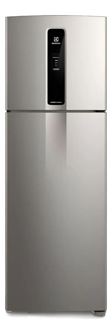 Heladera Electrolux 408l No Frost Inverter Plata If43s Color Plateado
