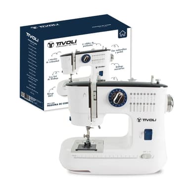 Máquina De Coser Tivoli 16 Estilos De Puntadas 2 Velocidades