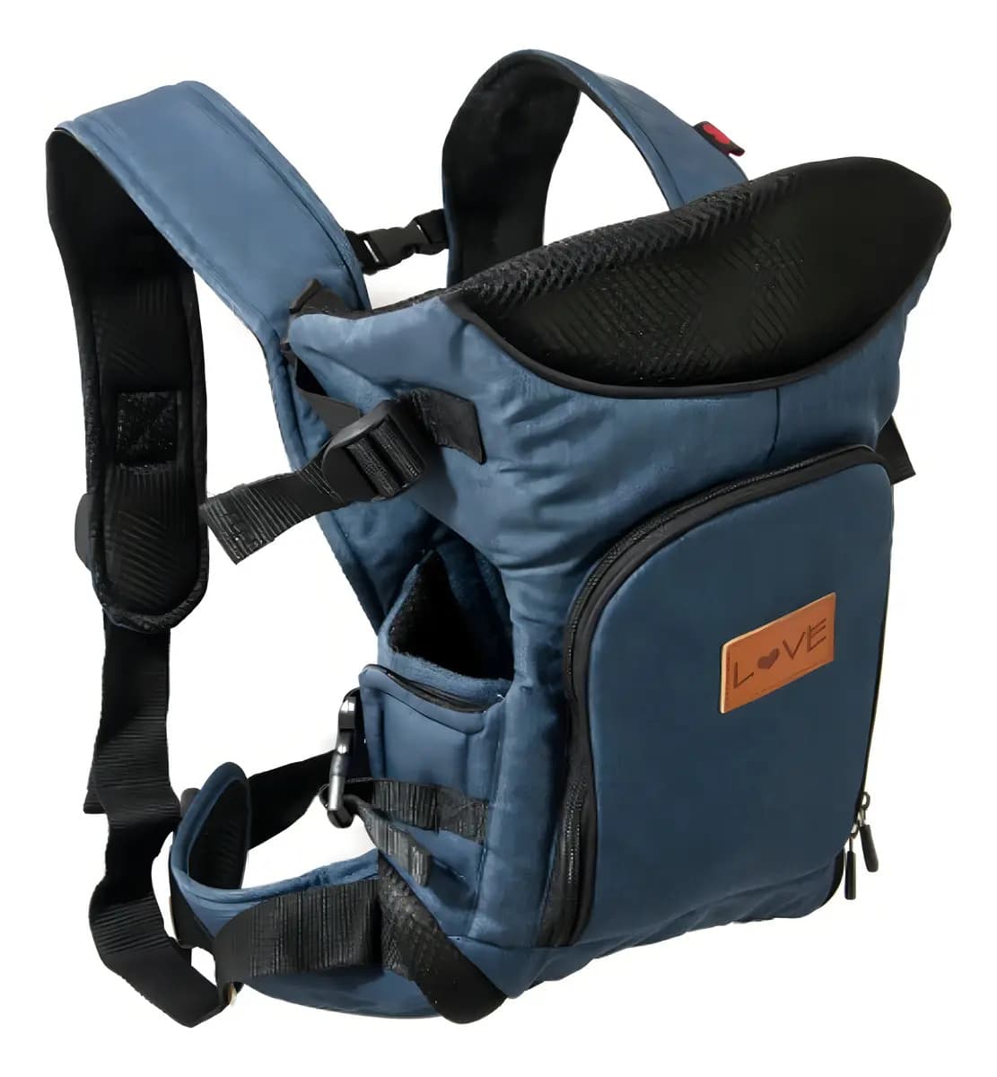 Mochila Porta Bebé Love Art 4008 Color Azul