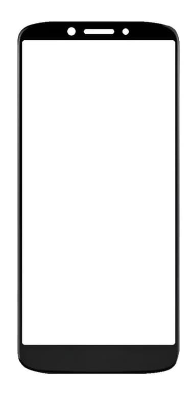 Vidrio Repuesto Pantalla Para Motorola Moto Z3 Play Color Negro