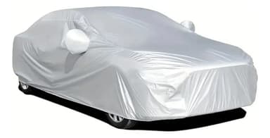 Funda Cubre Coche Impermeable Talles M, L, Xl, Xxl, Xxxl Color BlancoXXXL