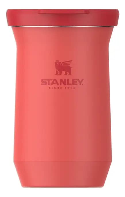 Mate Térmico Stanley Slim Tereré 200 Ml Hot Coral Lisa