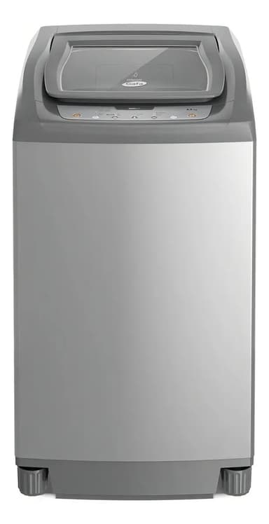 Lavarropas De Carga Superior Gafa Digifit De 6.5kg Plata Color Gris plata