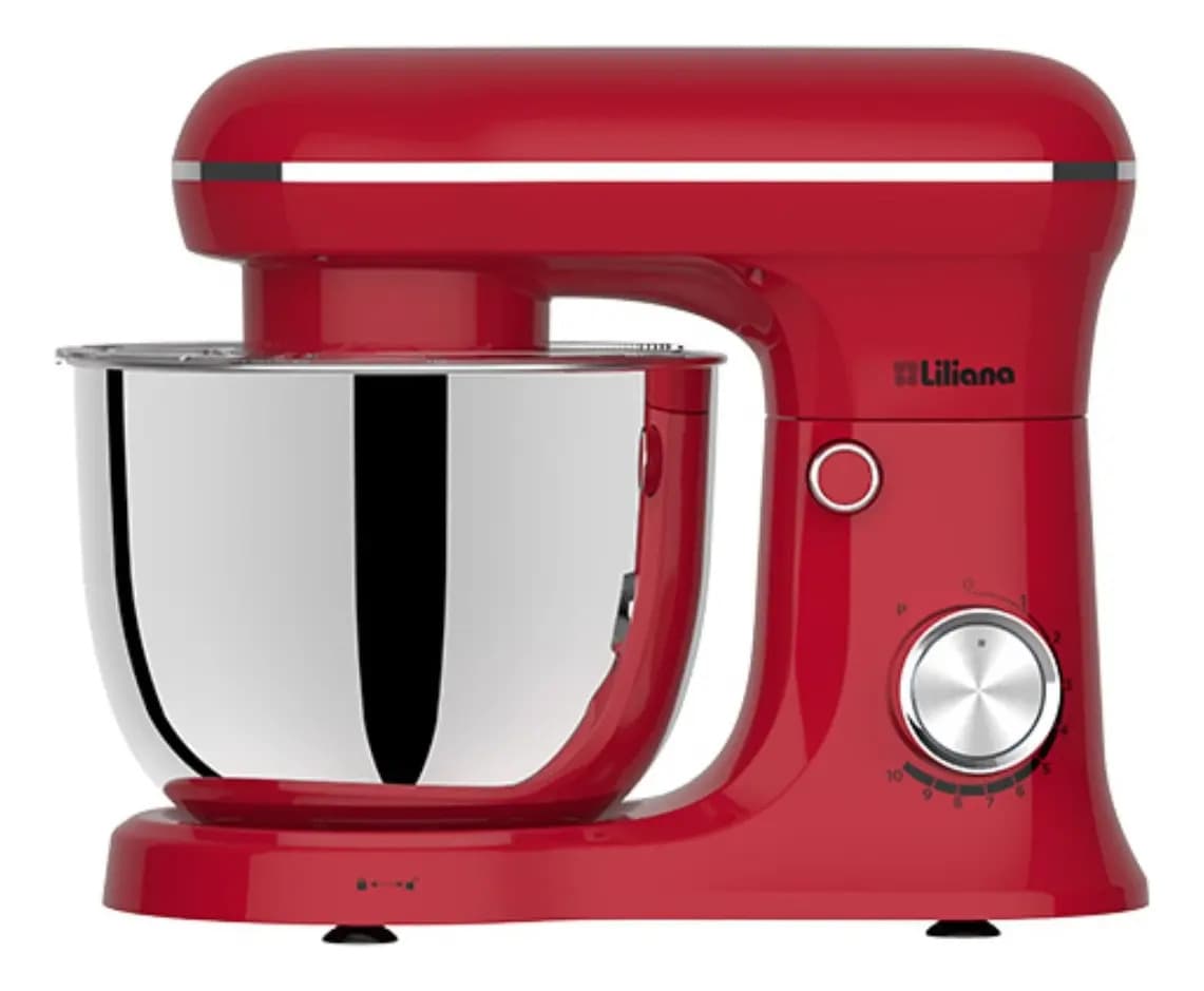 Batidora Planetaria Ab925r Mixtime Roja Liliana