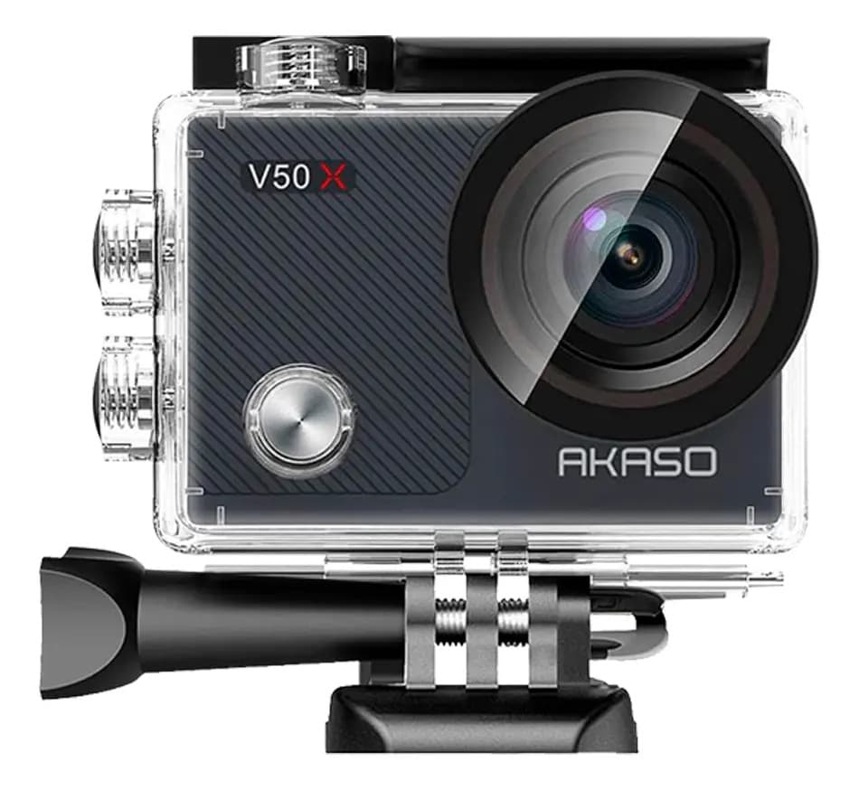 Cámara Deportiva Akaso V50X 4K 30FPS Sensor IMX386 Color Negro
