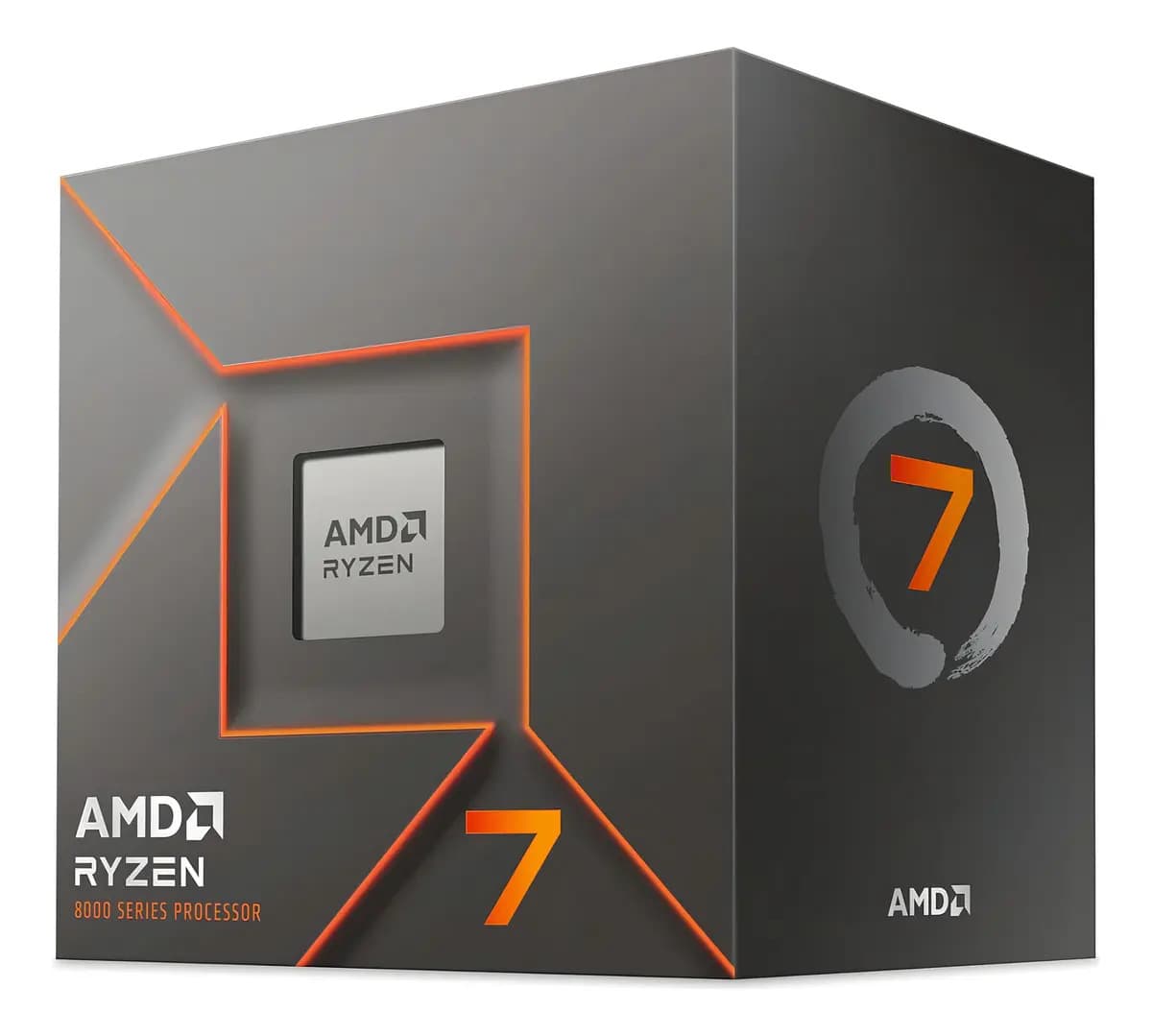 Procesador AMD Ryzen 7 8700F 5.0GHz Turbo Wraith Stealth Cooler