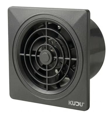 Extractor Aire Baño Grafito (150mm/6 Pul) Kudu
