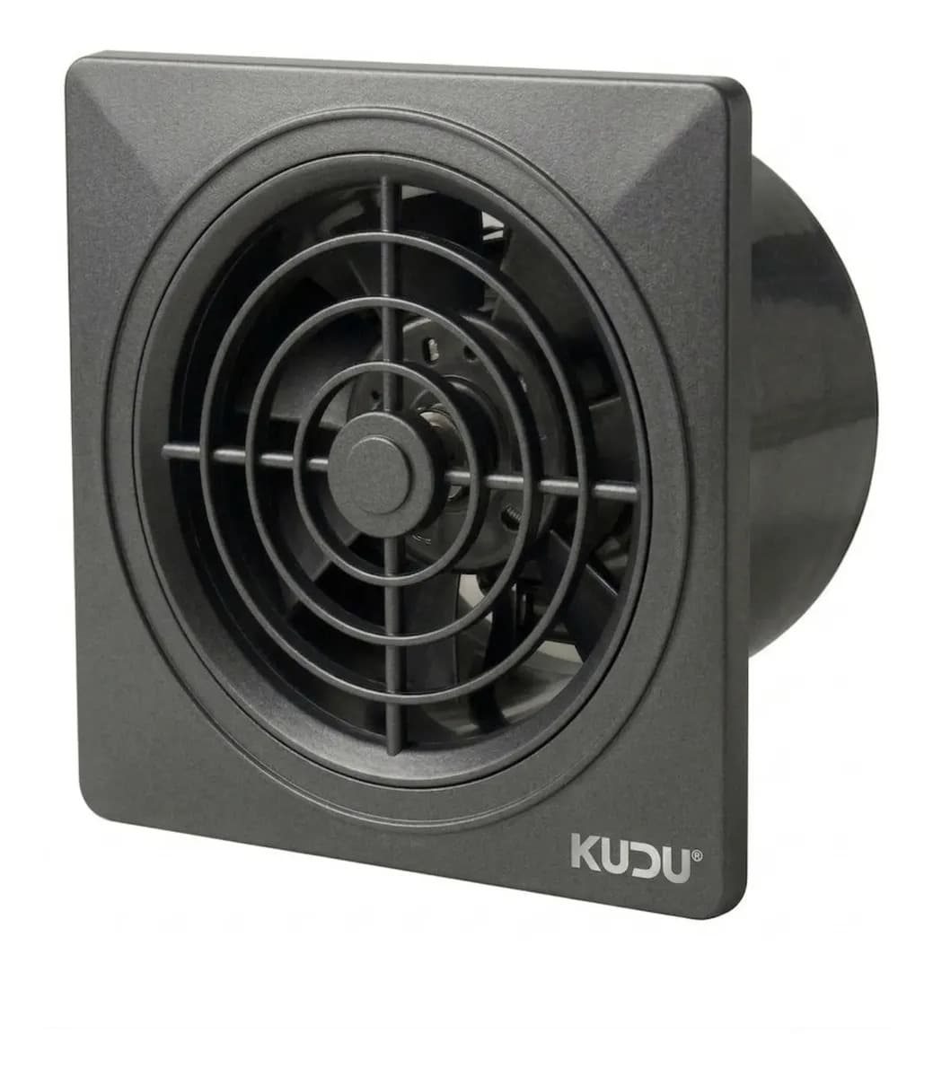 Extractor Aire Baño Grafito (150mm/6 Pul) Kudu