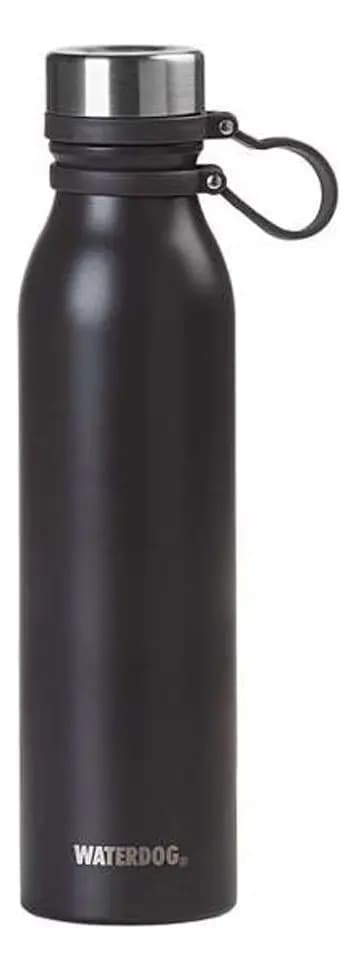 Botella Deportiva Waterdog Acero Inoxidable Buho 750cc Color Chocolate