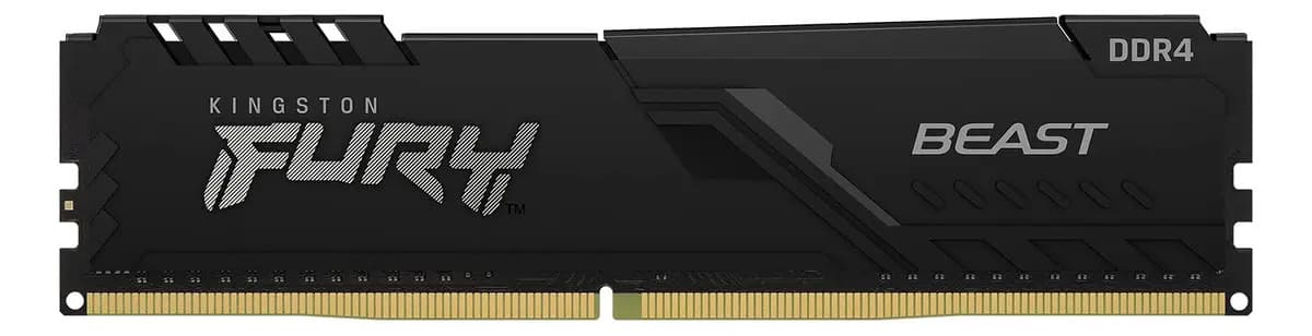 Memoria Ram Fury Beast Ddr4 16gb 1 Kingston Kf432c16bb1/16