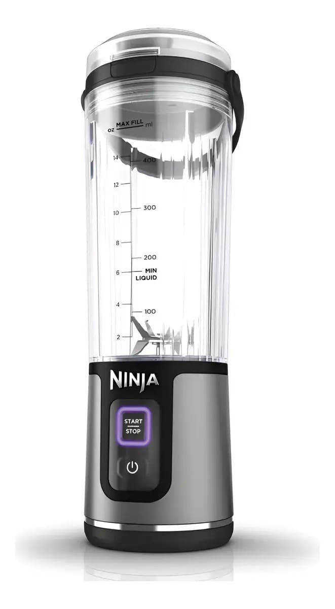 Licuadora portátil Ninja Blast Blender 530l Negro