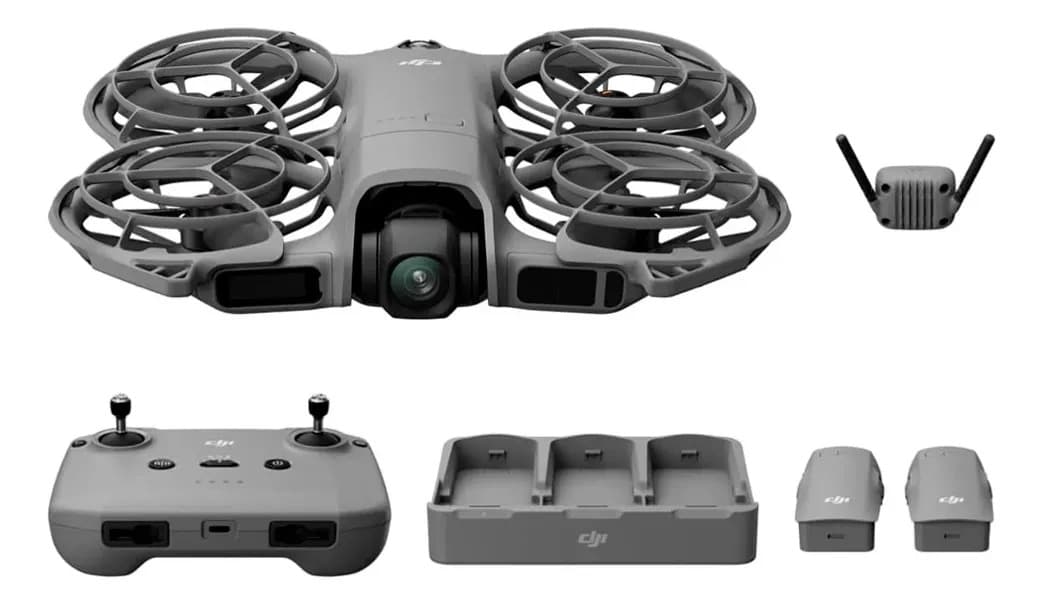 Drone DJI Neo 2 Combo Vuela Más 3 Baterías Vuelo Inteligente Cámara Estabilizada