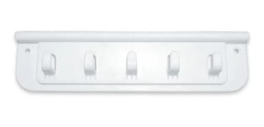 Perchero 5 Ganchos Plastico Baño Colombraro Blanco