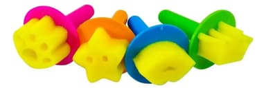 Sello Funny Stamp Esponja Goma Espuma Souvenir X4 Pintura